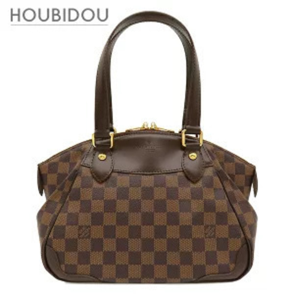 Louis Vuitton Verona handbag Damier canvas Ebene Brown